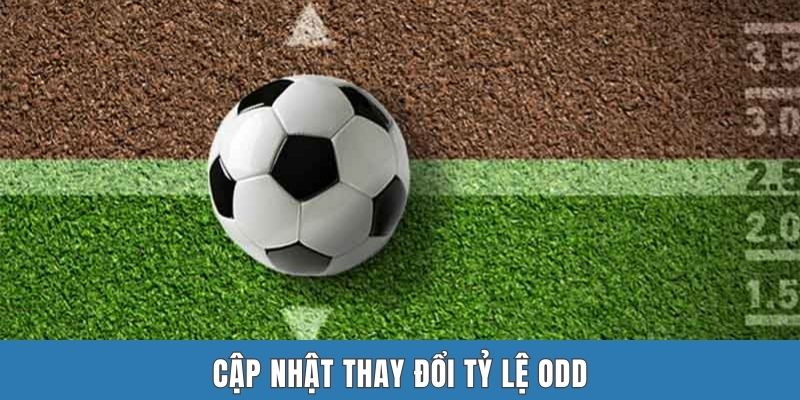 Cập nhật thay đổi tỷ lệ odd