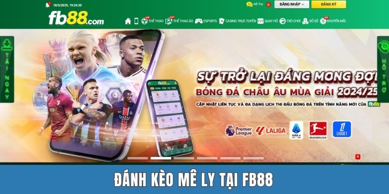 Đánh kèo mê ly tại FB88