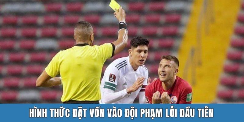 Hình thức đặt vốn vào đội phạm lỗi đầu tiên