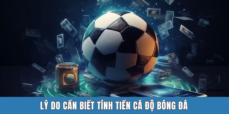 Lý do cần biết tính tiền cá độ bóng đá